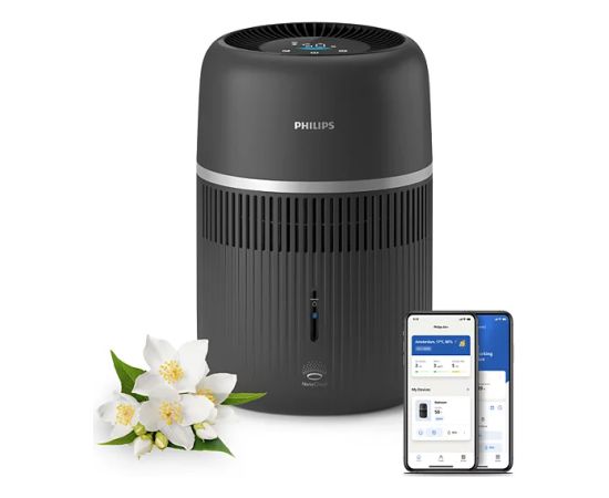 PHILIPS HU4210/03 4000.sērija gaisa mitrinātājs, ogles pelēks Jaunumi Sadz. tehnika