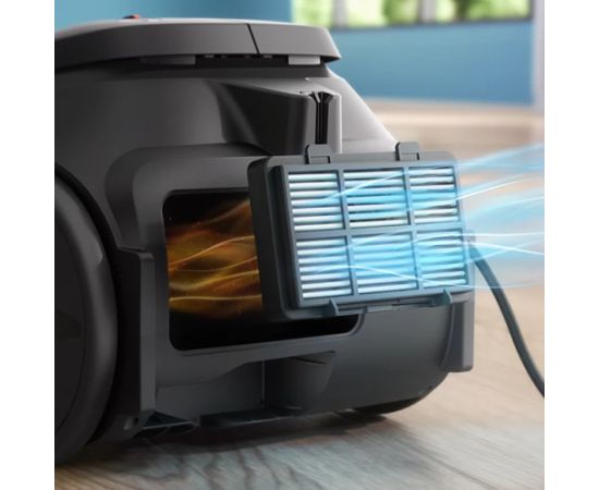 PHILIPS XD2142/12 2000.sērija putekļu sūcējs 800W gaiši pelēks Пылесосы