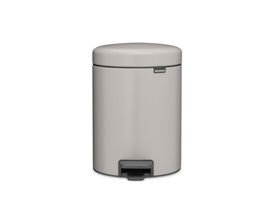 BRABANTIA atkritumu tvertne ar pedāli NewIcon, 5 l, Soft Grey - 252204 Papīra - atkritumu grozi