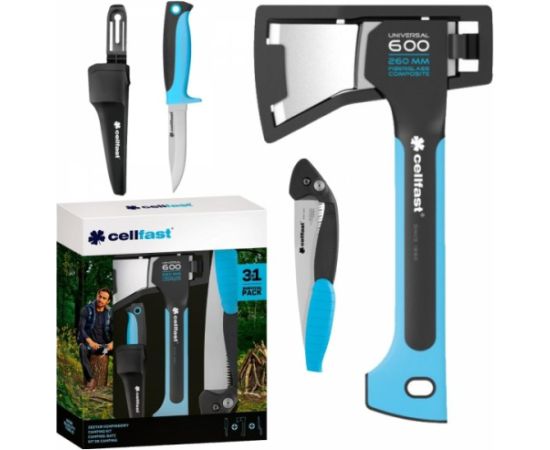 Instrumentu komplekts Cellfast ENERGO™ Cirvji un kokapstrāde