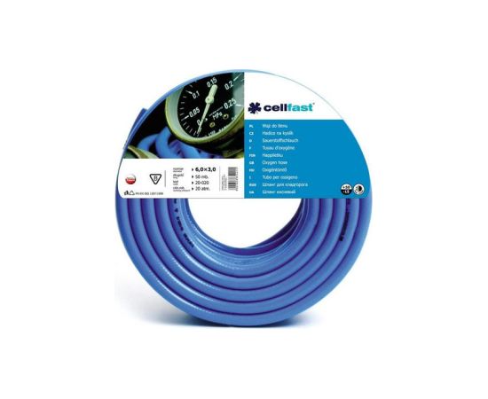 Gaisa šļūtenes Cellfast 20-684; 6x3 mm; 80 m Компрессоры