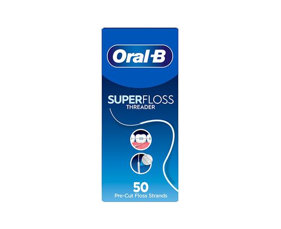 Oral-b Super Floss - Dentální nit ( 50 ks ) Smaržas - NESAKĀRTOTS