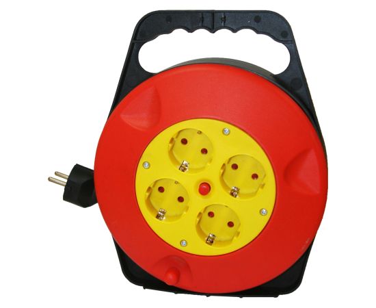 Besk Pagarinātājs a/z 10m 3Gx1mm spole Strāvas pagarinātāji