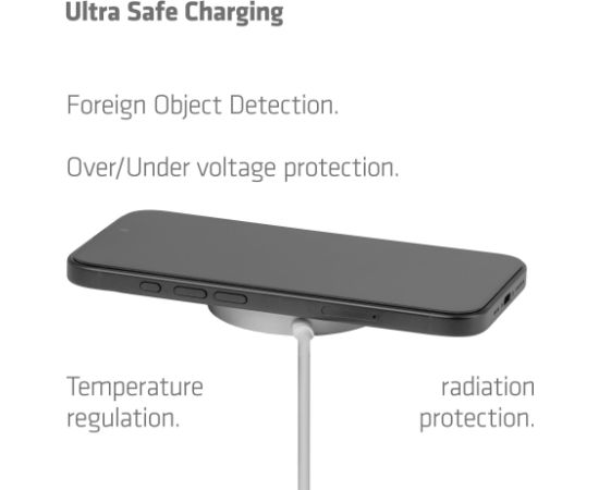 MOBILE CHARGER QI2 MAGSAFE/25W WH CAC-3026 CLUB3D Новинки смартфонов и телефонов