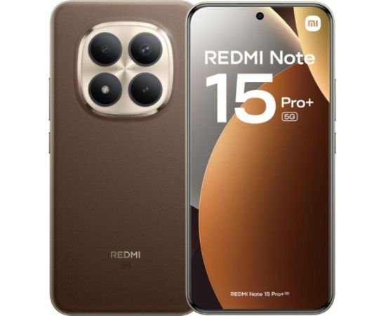 Xiaomi Redmi Note 15 Pro+ 5G Mocha Brown Jaunumi - Viedierices
