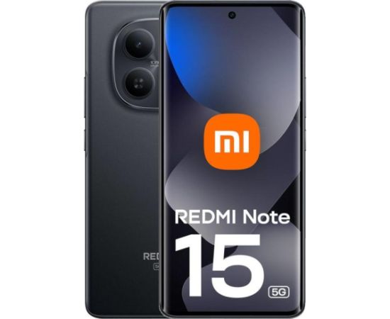 Xiaomi Redmi Note 15 5G 6/128GB Black Новинки смартфонов и телефонов