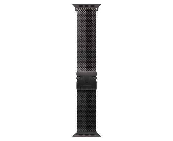 Apple Titanium Milanese Loop, 49 mm, L, black - Watch band Smart-Watch aksesuāri