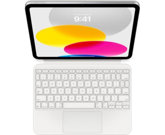 Apple Magic Keyboard Folio for iPad 10, SWE, white - Tablet Cover with Keyboard Клавиатуры
