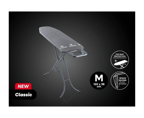 Leifheit Gludināmais dēlis Classic M Black  120x38cm Veļas Gludināmie dēļi