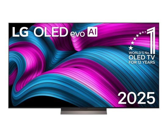 LG OLED77C5ELB.AEUD evo TV, OLED TV - 77 - black/grey, UltraHD/4K, triple tuner, HDR, 120Hz panel Телевизоры