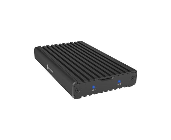 Raidsonic IB-2817M-C32 Enclosure for 2x NVMe SSD with USB 3.2 Gen 2x2 Type-C connection Datoru dokstacijas