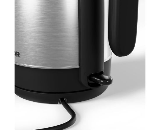 Tristar Kettle WK-1348 Electric 2200 W 1.7 L Stainless steel 360° rotational base Stainless Steel/Black Tējkannas (elektriskās)