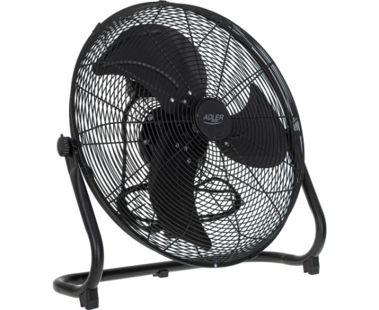 Adler Fan AD 7334 Velocity fan Black Diameter 45 cm Number of speeds 3 Oscillation 110 W Ventilatori