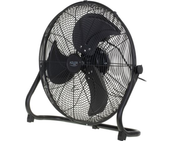 Adler Fan AD 7334 Velocity fan Black Diameter 45 cm Number of speeds 3 Oscillation 110 W Ventilatori