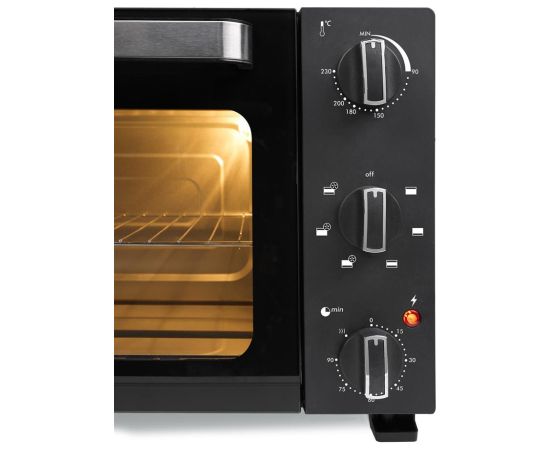 Tristar OV-3627 Convection oven 27 L 1500 W Black Mini cepeškrāsnis un virsmas