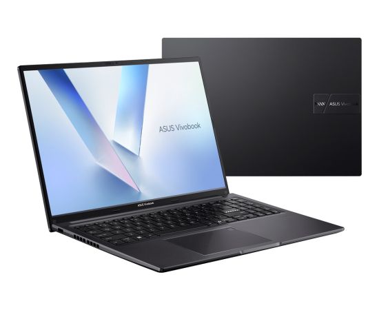 ASUS Vivobook 16 M1605NAQ-MB116 Ryzen 5 150 16.0"WUXGA IPS-level Panel 60Hz 300nits AG 16GB DDR5 SSD512 Radeon Graphics WLAN+BT Cam720p 42WHrs NoOS Indie Black Portatīvie datori
