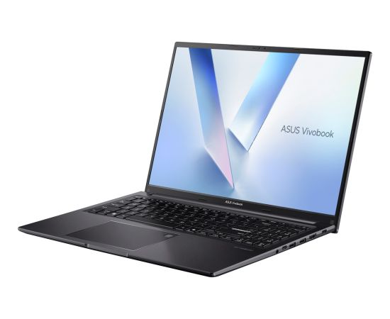 ASUS Vivobook 16 M1605NAQ-MB116 Ryzen 5 150 16.0"WUXGA IPS-level Panel 60Hz 300nits AG 16GB DDR5 SSD512 Radeon Graphics WLAN+BT Cam720p 42WHrs NoOS Indie Black Portatīvie datori