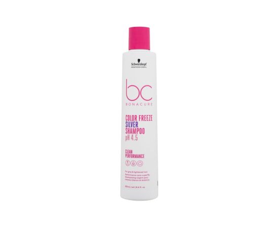Schwarzkopf BC Bonacure Color Freeze / pH 4.5 Shampoo Silver 250ml Šampūni