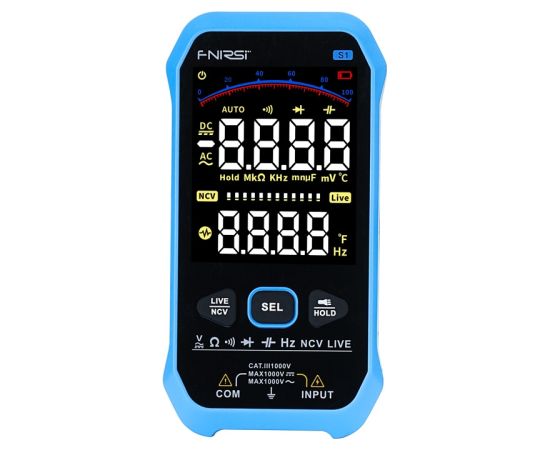 FNIRSI S1 digital multimeter Testeri un mērierīces
