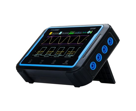 Portable 3-in-1 FNIRSI 2C53P 4.3" touchscreen oscilloscope Testeri un mērierīces