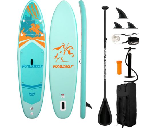 FunWater SUP paddleboard SUPFW70A (turquoise) Доски для супа