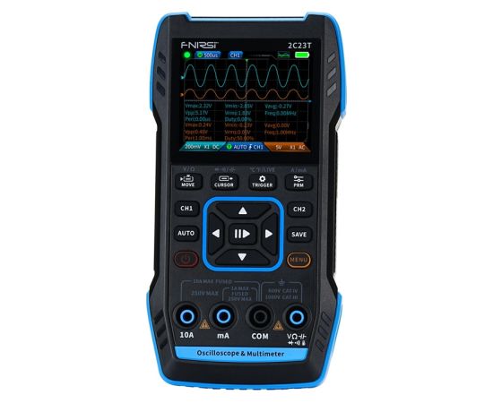 Portable 3-in-1 oscilloscope FNIRSI 2C23T multimeter signal generator Testeri un mērierīces