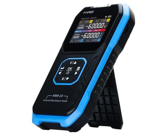 FNIRSI HRM-10 internal battery resistance meter Testeri un mērierīces