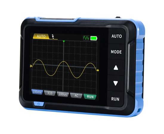 Portable 2-in-1 mini oscilloscope FNIRSI DSO153 signal generator Testeri un mērierīces