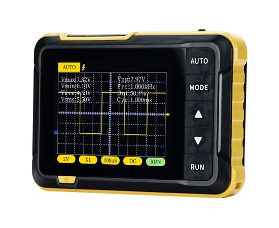 FNIRSI DSO152 portable mini oscilloscope Testeri un mērierīces