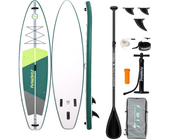 FunWater SUP paddleboard SUPFW69A (green-white) Доски для супа