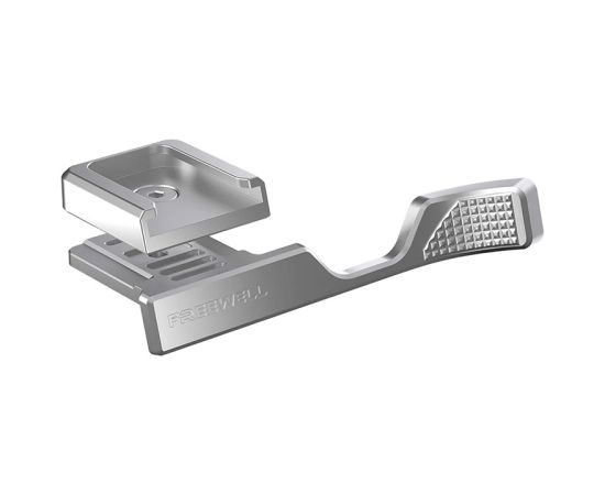 Freewell cold shoe thumb mount for Fuji X100VI (silver) Citi kameru aksesuāri 