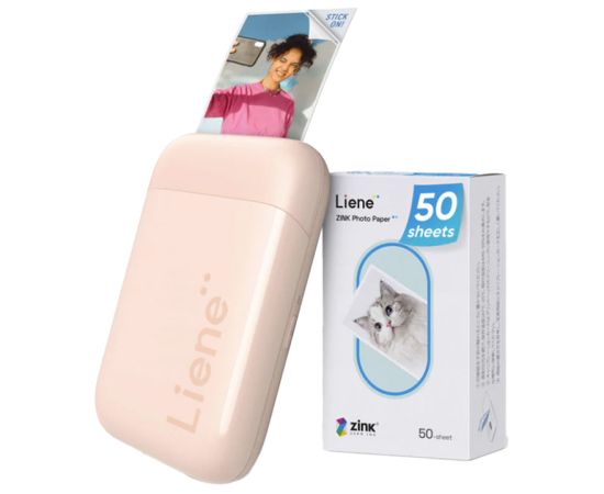Liene Pearl 2x3" Portable Photo Printer (Pink) Фото принтер