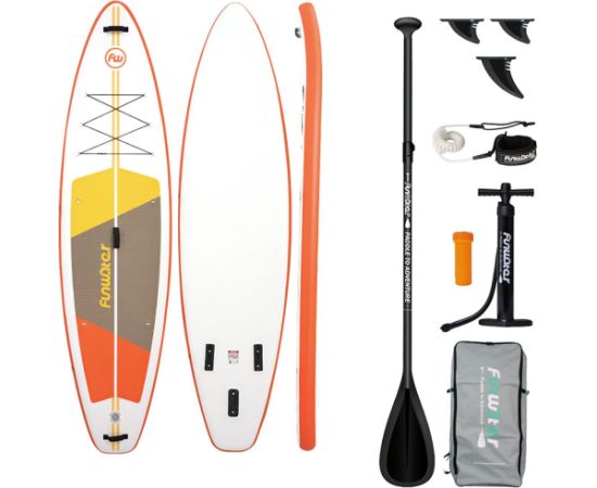FunWater SUP paddleboard SUPFW69B (orange-white) Доски для супа