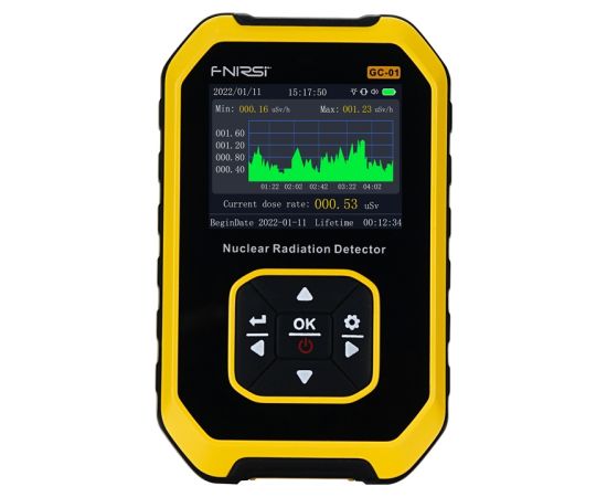 FNIRSI GC-01 nuclear radiation detector Testeri un mērierīces