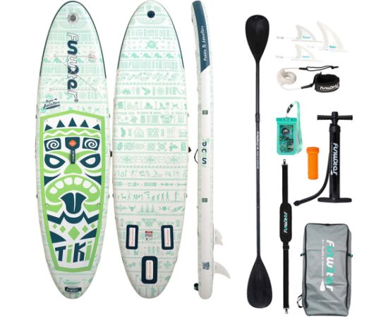 FunWater SUP paddleboard SUPFW05D Tiki 3,2m (green) Доски для супа