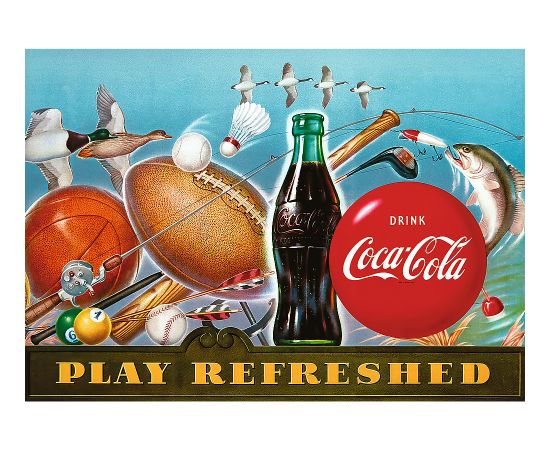 TREFL Premium Plus Puzle Coca-Cola: Play Refreshed, 1000 gab. Puzles