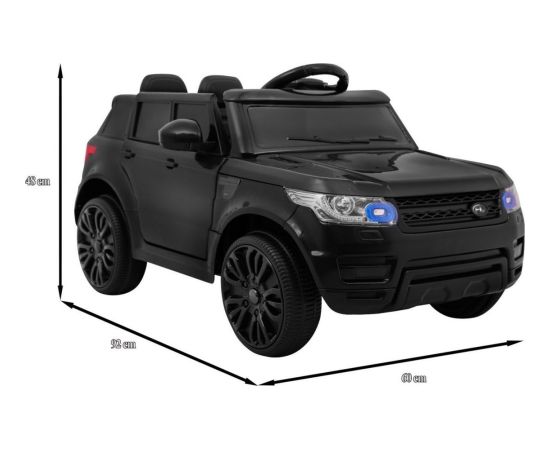 Pojazd na akumulator Start Run Czarny PA.HL-1638.CZ Jaunumi, Bērnu preces