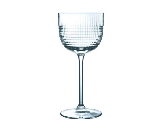 DISCO NICK&NORA GLĀZE 18CL, UZ KĀJIŅAS, KRISTALĪNS, Arcoroc Стаканы и графины