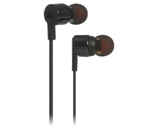 JBL Tune 210 Vadu Austiņas Black Austiņas