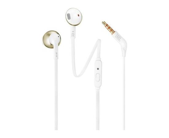 JBL Tune 205 Vadu Austiņas Gold Austiņas