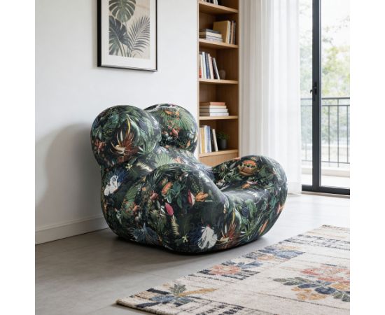 Atpūtas krēsls HARMONY OASIS 104x124xH90cm tropisks stils Jaunumi -Dārzam