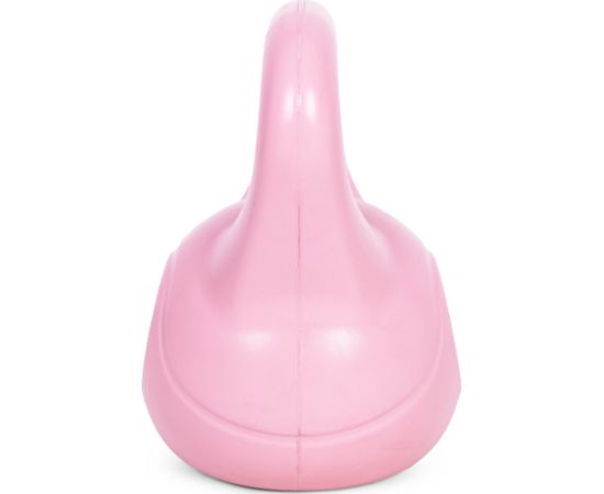 Kettlebell kettle 12kg vingrinājums hantele bumba fitnesa svars rozā ModernHome Svaru ripas un stieņi