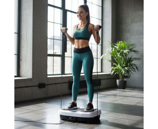 VIBRATION PLATFORM WITH RESISTANCE BANDS SVP08 ONE FITNESS Велосипеды