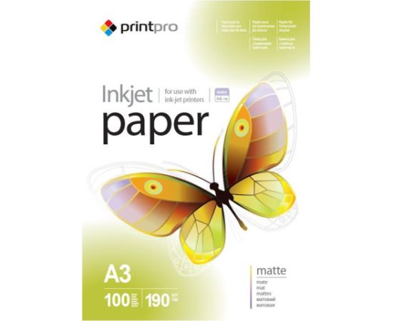 ColorWay PrintPro Matte, A3, 100 pc - Photo paper Foto ķīmija un papīrs 