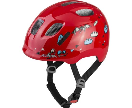 Kask rowerowy ALPINA XIMO 2 RED SMILE GLOSS 49-54 Велосипедные шлемы