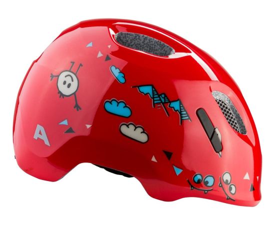 Kask rowerowy ALPINA XIMO 2 RED SMILE GLOSS 49-54 Велосипедные шлемы