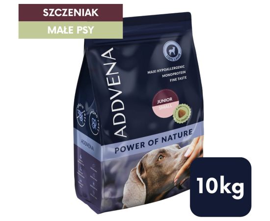 ADDVENA POWER OF NATURE dla szczeniąt małych ras 10kg Suņu barība