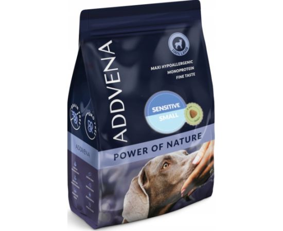 ADDVENA POWER OF NATURE Sensitive dla psów wrażliwych małych ras 2,5kg Suņu barība