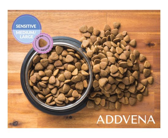 ADDVENA POWER OF NATURE Sensitive dla psów wrażliwych średnich i dużych ras 10kg Suņu barība