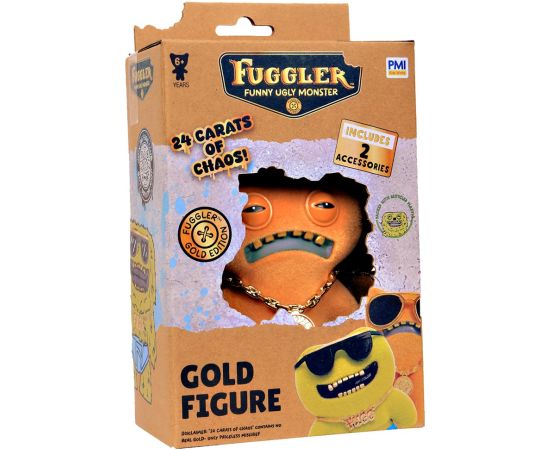 P.m.i. Kids World FUGGLER S3 GOLD EDITION - GOLD FIGURE VER.C Фигурки и герои